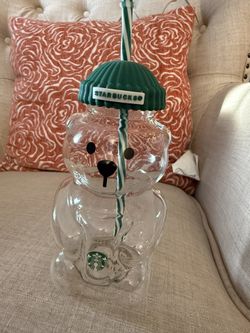 Starbucks Batista glass tumbler limited edition