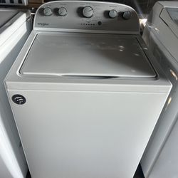 Whirlpool Large Capacity Washer 60 day warranty/ Located at:📍5415 Carmack Rd Tampa Fl 33610📍