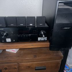 Bose Speakers with Pioneer Receiver 