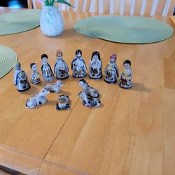 Tanola Mexican Pottery Nativity Set