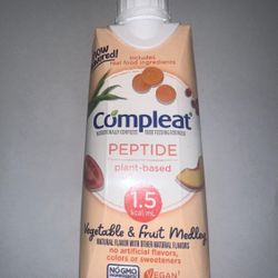 Compleat Peptide 1.5 meal replacement shake. Sealed case Of 24