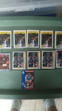 Larry Johnson - Charlotte Hornets (11 cards)