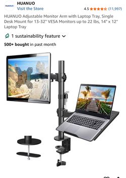 monitor and laptop stand (adjustable)