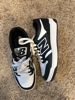 New Balance 480 Black White Low-Top Sneakers