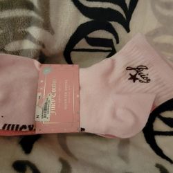 Juicy Couture Quarter Socks 8 Pairs 