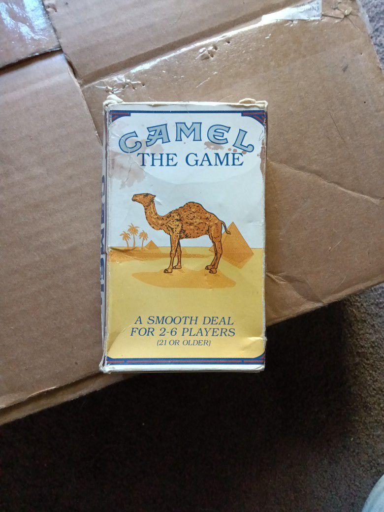 Camel Card Game Vintage 1992