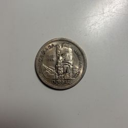 1958 Canada Dollar 80% Silver Coin $1