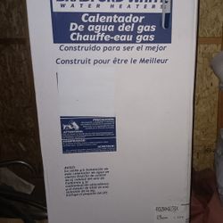 Propane Water Heater