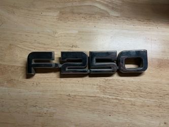 Badge for f250