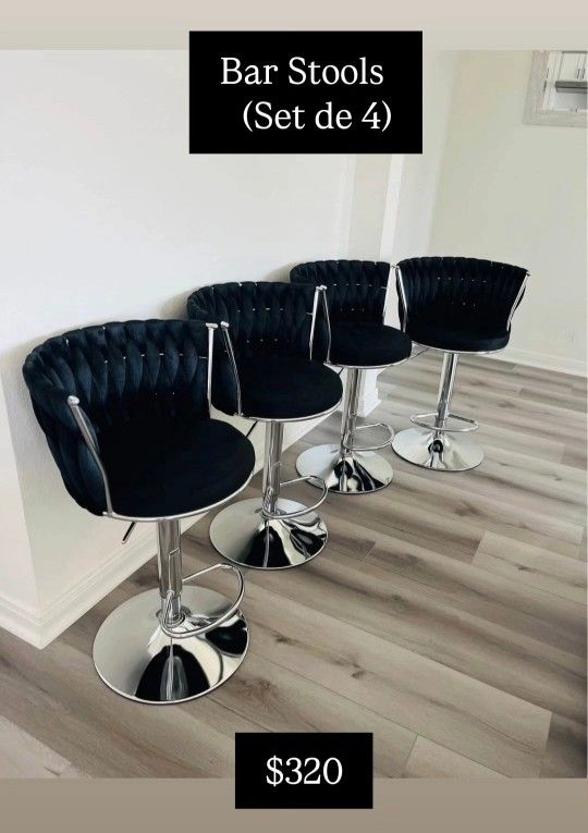 Bar Stools (Set De 4)