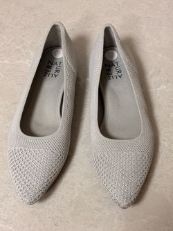 Naturalizer Gray Mesh Point flats shoes