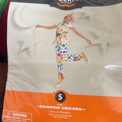 Rainbow Unicorn Costume Small 3 Plus