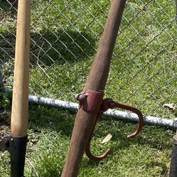 Vintage Two Man Log Carry Tool. Firewood Logging 