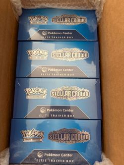 Stellar Crown PC ETB pokemon cards