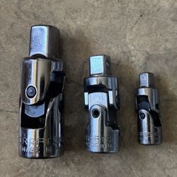 Craftsman - 1/2”,3/8”,1/4” Drive Universal Joint Adapters 