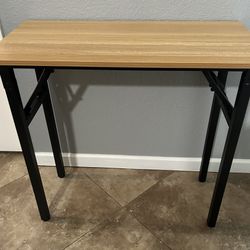 (New) 32”Wide Teak Folding Desk