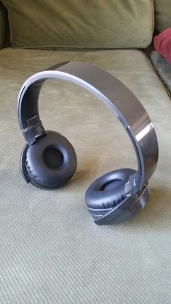 Bluetooth headphones.