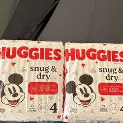 Huggies Diapers Size 4