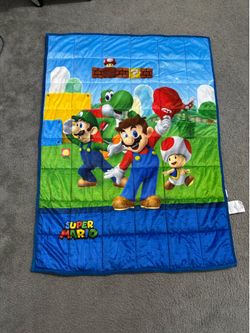 Super Mario Kids Weighted Blanket