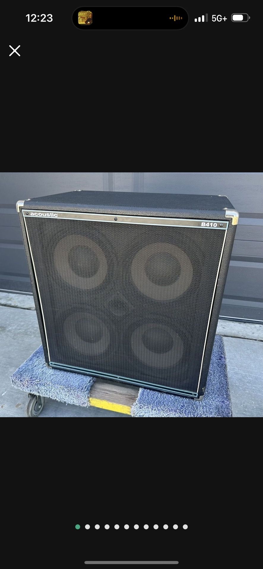 Acoustic B410 400W 4x10 Bass Guitar Cabinet Speaker Nice Shape