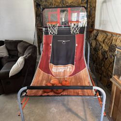Indoor Basketball Court/Hoop