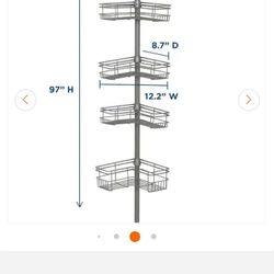 Tension Pole Shower Caddy $5