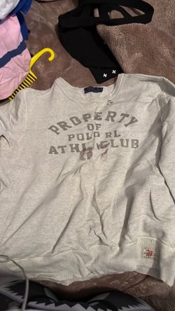 Almost white Polo sweater