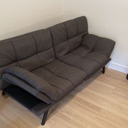 Jackqulin 71" Convertible Futon with Adjustable Arms
