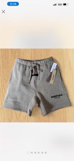 Essentials Dark Oatmeal Shorts XXS–XXL