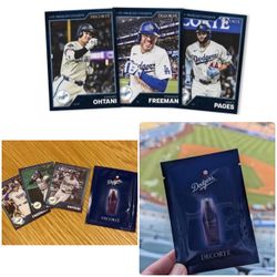 FACTORY SEALED LA Dodgers Decorte Celebration Trading Cards 9/20/26 SGA Ohtani