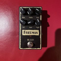Friedman BE-OD Effects Pedal