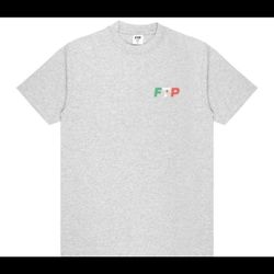 FTP MEXICAN FLAG SHIRT GRAY SIZE LARGE NEW