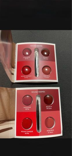 HERMES ROUGE SAMPLE PACKS. 2 PACKS FOR $18