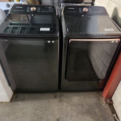 Samsung Washer And Electric Dryer 