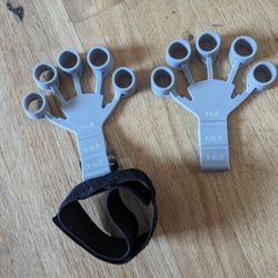 Hand Grip Strengthener Silicone Gripper Finger Exercise Hand Extensor for Rock Climbing Wrist Hand Athletes Workout Pianist Exercising