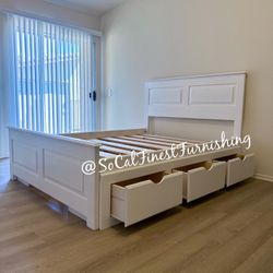 Queen Bed Frame - No Mattress 