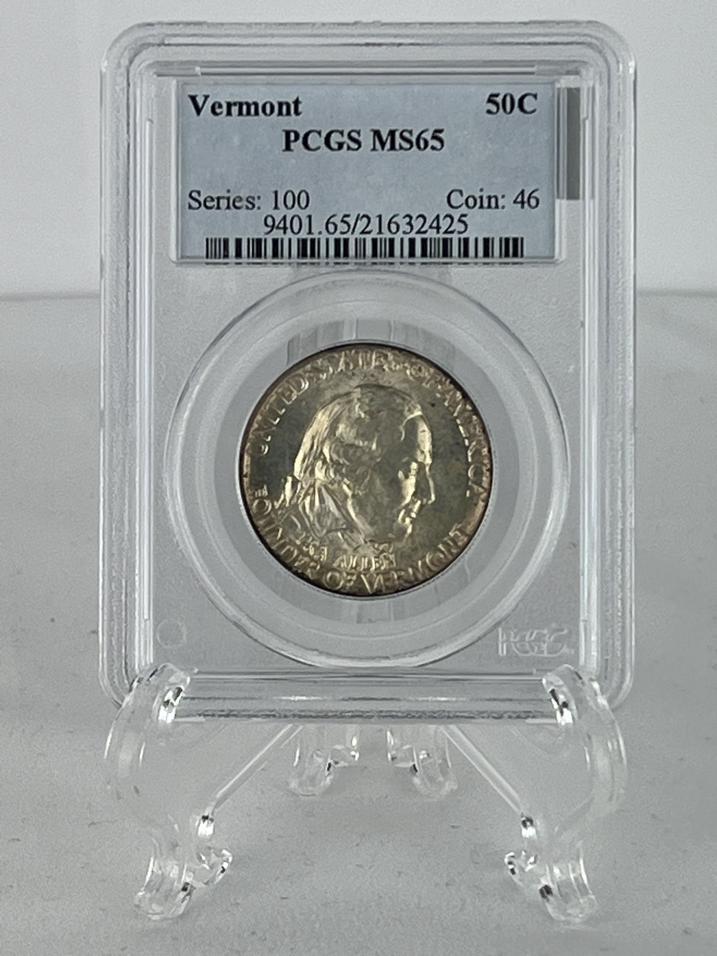 1927 Vermont Commemorative