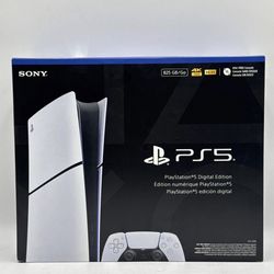 Ps5 slim digital console 825GB