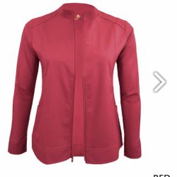 Women Soft Stretch Scrubs Jacket
