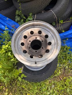 15” 6 Lug Galvanized Trailer Wheel/Rim 3 avaiblable