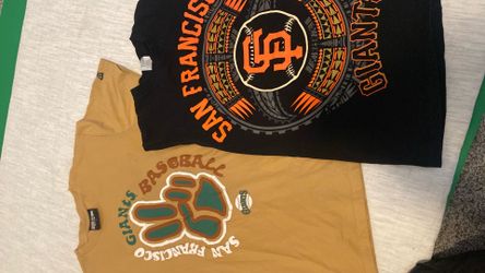 Giants baseball shirts lg men