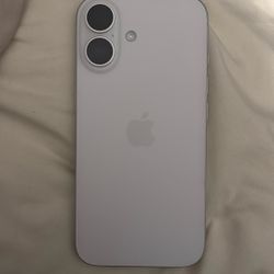 New White Iphone 16 