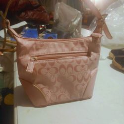 Cute Dainty Little Pink Handbag Purse