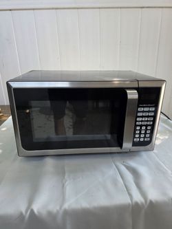 Hamilton Beach Stainless Steel Microwave