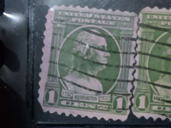 George Washington One Cent Stamp