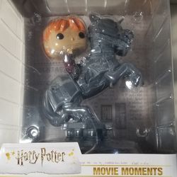 Harry Potter Funko #82 Movie Moments: Ron Weasley Riding Chess piece For Sale Or Trade 