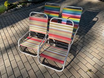 Beach chairs