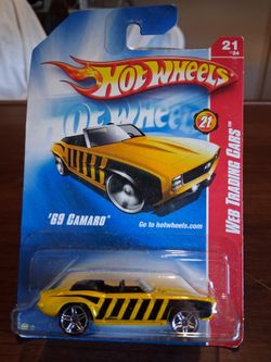 Hot Wheels '69 Camaro Web Trading Cars #21