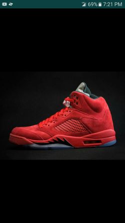 10.5 University red 5's DS $220
