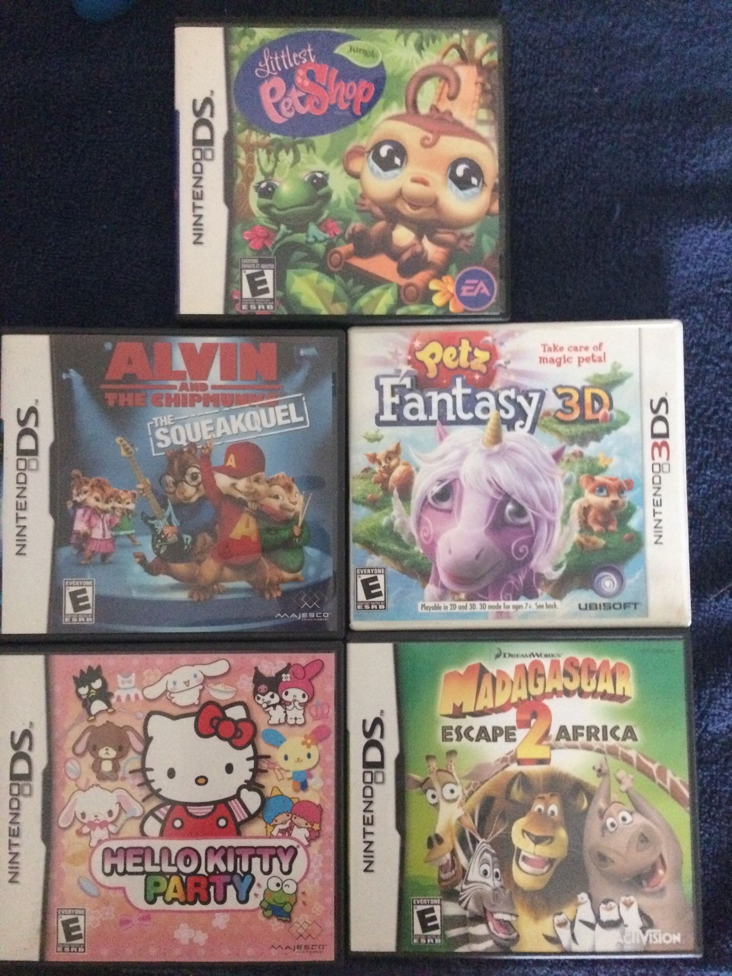 5 games for Nintendo 3DS